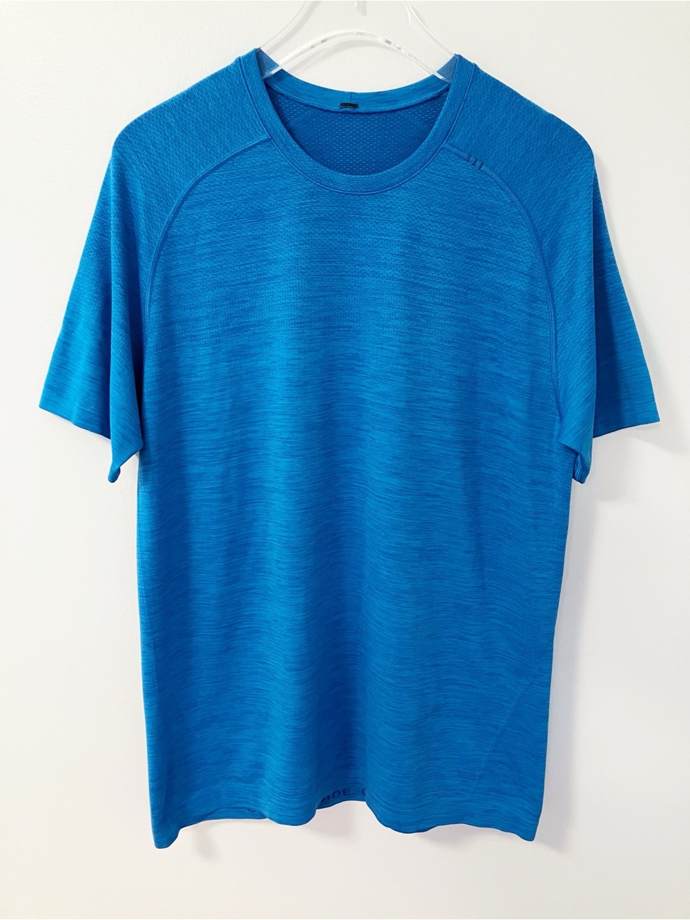Lululemon | Blue Metal Vent Tech Tee L Active Athletic Gym Running Workout